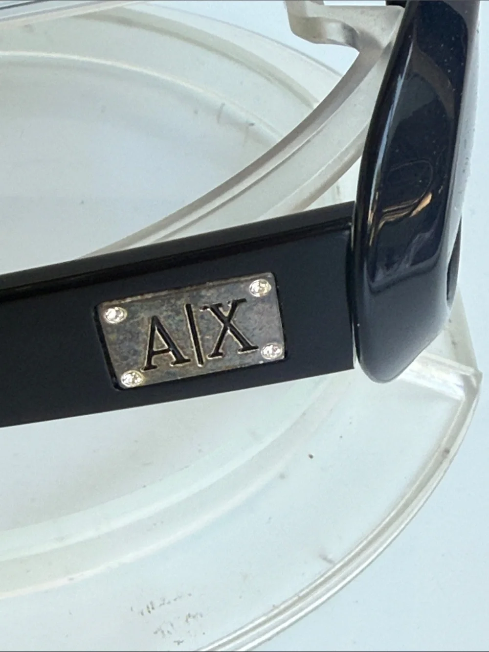 NEW ARMANI EXCHANGE AX107/S Black Sunglasses NEW WITHOUT TAGS
